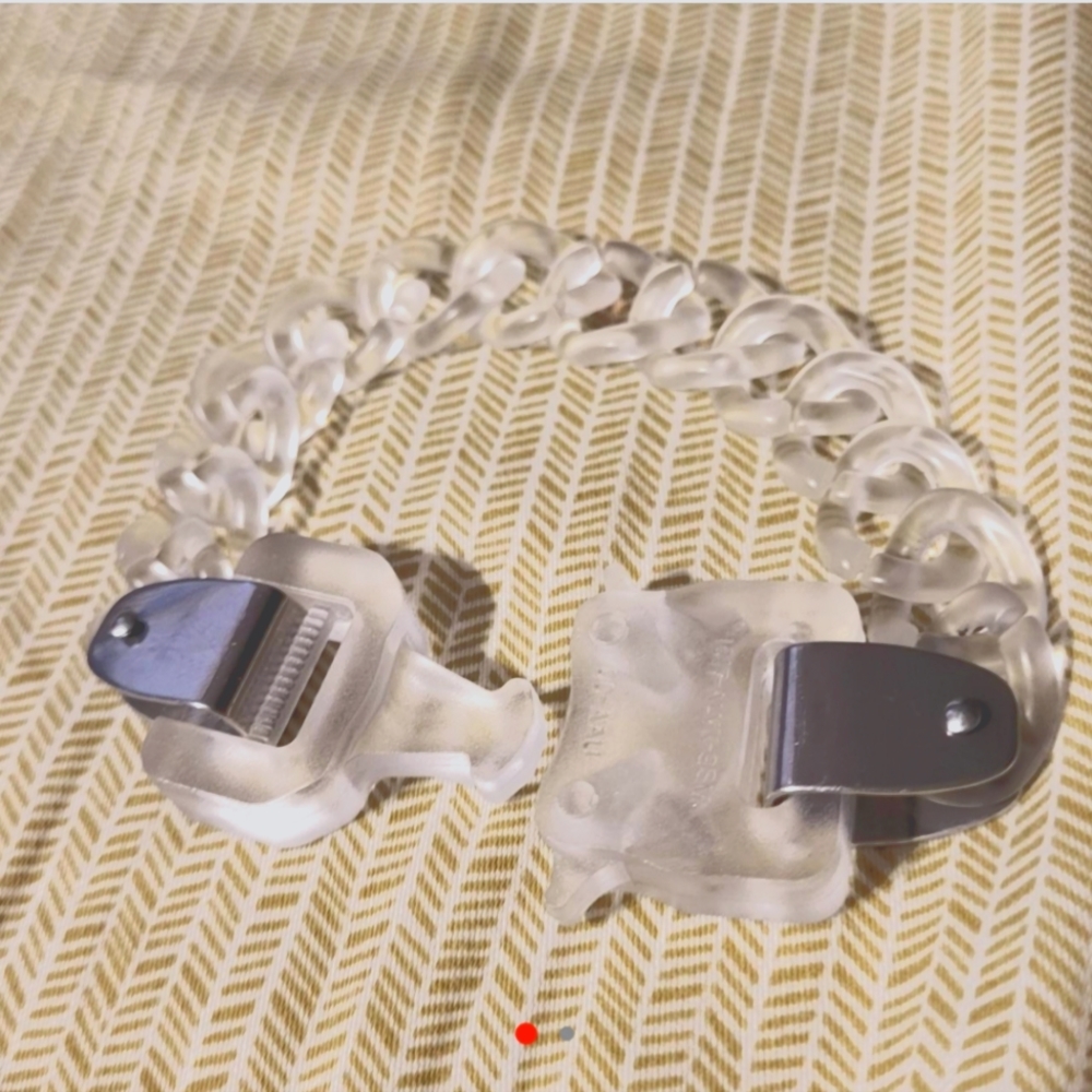 1017 Alyx 9SM Clear Bracelet